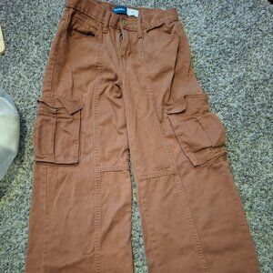 Boys baggy cargo pants, new never worn